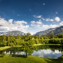 Ausblick vom Balkon